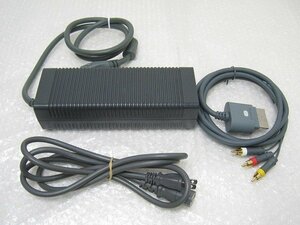 PK15488S★Microsoft★Xbox360用アダプター 203W★AVケーブル付★DPSN-186DB A★動作品★