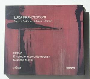 Luca Francesconi『Etymo』【SACD Hybrid】IRCAM Karlheinz StockhausenとLuciano Berioに師事した作曲家 エレクトロニクス