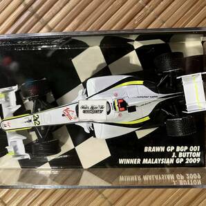 1/43 Minichamps ブラウンGP BGP001 #22 J.バトン マレーシアGP 2009 WINNER MALAYSIAN GP 2009の画像5