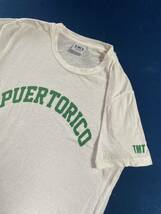 セール 即決1円 TMT アーチ プリント PUERTORICO Tシャツ サイズM カレッジ デザイン_画像4