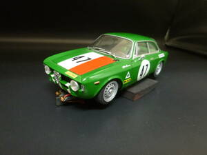 1/24 アルファロメオ ジュリア スプリント GTA　Alfa Romeo タミヤプラキット スロットカー さかつう さかつうシャーシ 中古品 当時物です