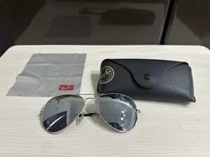 Ray-Ban サングラス ティアドロップ ミラーレンズ レイバン