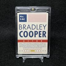 2015 Panini Americana BRADLEY COOPER ブラッドリークーパー 直筆サインカード Topps Marvel upper deck コミコン 映画カード auto_画像2