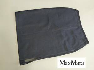 美品 MaxMara マックスマーラ★左スリット　デニム　スカート 40 M相当