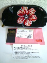 新品*未使用*FEILER*フェイラー*アモローゾ*花柄*メガネケース*シュニール織_画像6