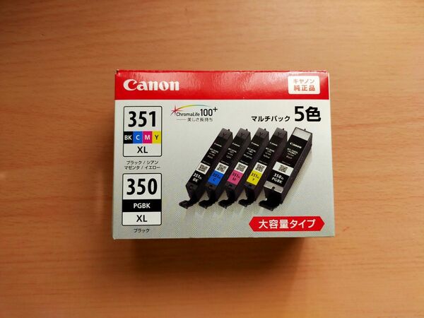 Canon 大容量タイプ BCI-351XL BCI-350XL 5色マルチパック 純正