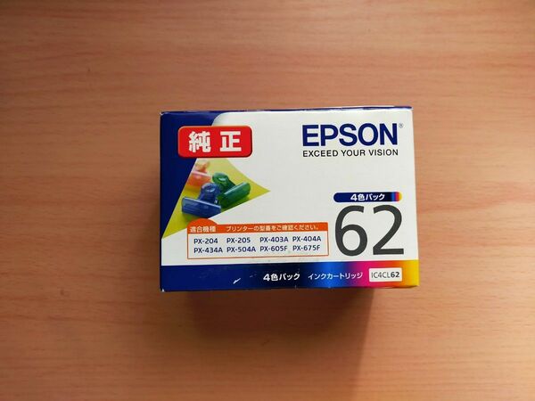 EPSON エプソン インクカートリッジ IC4CL62 純正