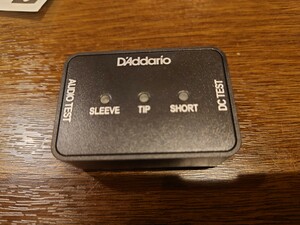 D'Addario ダダリオ シールドケーブル・DCパワーケーブル用テスター DIY Cable Tester PW-DIYCT-01 【国内正規品】