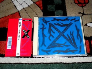 廃盤CD【エックス/ブルー・ブラッド】X JAPAN / BLUE BLOOD 帯付き 32DH5224