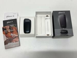 【37944】Ploom X　プルームX　スレートグレイ　スターターキット（充電器のみ欠品）