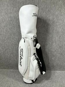 タイトリスト/Titleist キャディバッグ アスパイア 2023 TB23ACBA ホワイト 美品 軽量でシンプル