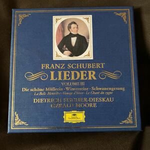 ディートリヒ・フィッシャー=ディースカウ ジェラルド・ムーア シューベルト 三大歌曲集　3CD