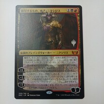 MTG 敵対するもの、オブ・ニクシリス 箔押しプロモ_画像1