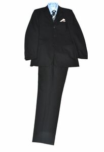 * beautiful goods *GIANNI VERSACE* Versace * color . exist black # popular mete.-sa manner lining # sexy . man . select comfortable good good high class suit 46/M