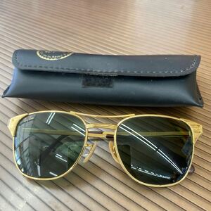 Ray-Ban レイバン サングラス ケース付 RayBan ゴールドフレーム系 SIGNET シグネットB&L 