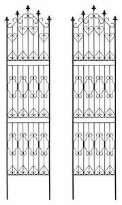  garden garden iron fence Nouveau(n-vo-) high type height 220cm× width 53cm 2 pieces set b