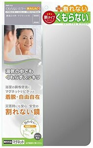 東プレ 浴室ミラー 曇らない 浴室鏡 マグネットタイプ 縦29.5×横21.5cm 厚さ5mm 割れない 樹脂製ミラー 日本製 あんしんプラス FAP