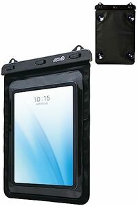  Elecom tablet waterproof case bath wall attaching suction pad attaching 8.9~13inch black TB-WPSB13BK