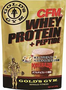  Gold Jim (GOLD'S GYM) CFM whey protein double chocolate manner taste 2kg