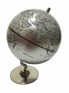 [yabby ship] античный глобус английский язык надпись карта мира учеба игрушка география общество интерьер стиль omo коричневый модель compact 