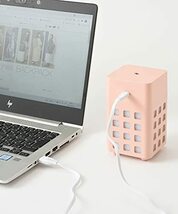 BRUNO 充電式パーソナル加湿器 CUBE MIST ブルーグレー ブルーノ コンパクト アロマ ウォーター おしゃれ 加湿器 デスク ベッド_画像8