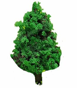 【narunaru】 大きめ 模型用樹木 6センチ 50本セット 模型 Nゲージ ジオラマ パース (緑樹)
