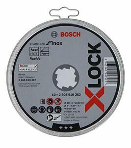 ボッシュ(BOSCH) X-LOCK 切断砥石(スタンダード・ステンレス用 125mmx1.0mm・10枚) 26086