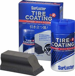 Surluster(シュアラスター) 洗車 タイヤコーティング+R S-89 自然な艶が復活 未塗装樹脂も使用可 スポンジ付き