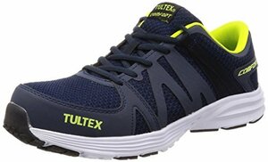 [タルテックス] 安全靴 作業靴 AZ51649 セーフティシューズ 超軽量 樹脂先芯 メッシュ 通気性 クッション性