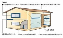 光洋化学 気密防水テープ エースクロス アクリル系強力粘着 片面テープ 011 黒 50mm×20M_画像4