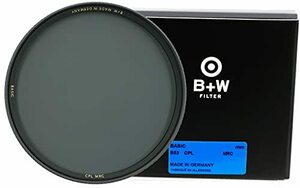 B+W Filters サーキュラーPLフィルター 72mm BASIC CPL MRC マルチ・レジスタント・コーティング(MRC)仕様 BW