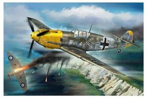 ホビーボス 1/18 エアクラフトシリーズ ドイツ軍 メッサーシュミット Bf109E アドルフガーランド プラモデル 81809