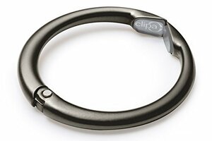 Clipa 2 クリッパ バッグハンガー Matte Hematite Purse Hanger 2016 [並行輸入品]