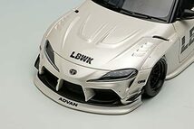 EIDOLON 1/43 LB WORKS GR Supra (LD97 wheel) パールホワイト 完成品 LB017A_画像5