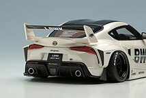 EIDOLON 1/43 LB WORKS GR Supra (LD97 wheel) パールホワイト 完成品 LB017A_画像2