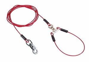 petio(Petio) tough gear long wire chain plus red for medium-size dog 3.5mm