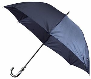 ベーシックスタンダード(Basic Standard) 長傘 メンズ 大きい 大判 紳士傘 70cm ワンタッチ ジャン
