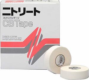 ニトムズ ニトリート CBテープ スポーツテープ 多巻パック 手で切れる 非伸縮 関節をしっかり固定 ケガ対策 はがれに