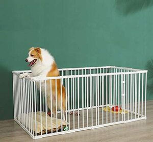 Dyaskz pet Circle dog for Circle cage outdoors pet .12 surface interior pet fence dog Circle for interior . easy assembly tool un- 