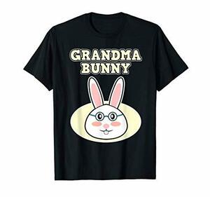 家族のためのイースターデザイン - バニーおばあちゃん Tシャツ