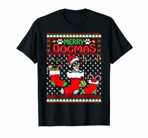 メリードグマチワワ犬おかしい醜いクリスマスクリスマス Tシャツ