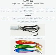 INX LABEL(インクスレーベル) ナッゾ ジグ ヘビーゾーン (NAZZO JIG Heavy zone) 25g_画像3