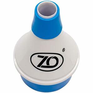 ZO ゼット・オー プラスチック製プラクティス・ミュート トランペット用 カラー:ブルーの画像2