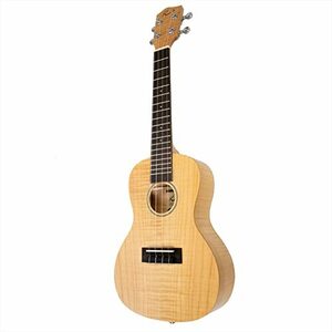 国内検品済【Kai UKULELE】KCI-90 コンサートサイズ ウクレレ(フレイムメイプル合板 ケース付) ナチュラル