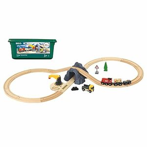 BRIO WORLD (ブリオ ワールド)カーゴトンネル8字セット[全26ピース] 33913 対象年齢 3歳~ (電動