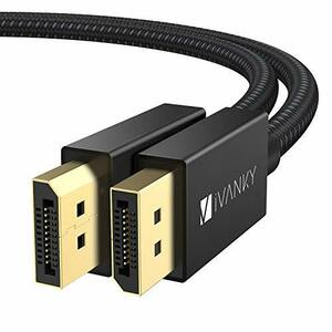 iVANKY 8K DisplayPort ケーブル （DP 1.4）【VESA認証】 ディスプレイポート ケーブル 8
