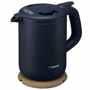  Zojirushi electric kettle 0.8L.. after 1 hour 90*C heat insulation navy CK-AJ08-AD