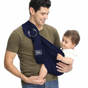 CUBY новорожденный baby sling ... шнурок ... настройка возможность ... шнурок ( темно-синий )