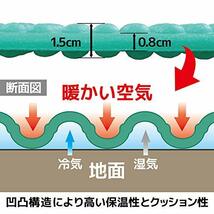 角利産業(Kakuri Sangyo) サンドリー(SUNDRY) 折りたたみクッションマット ブルー(インディゴブルー_画像4