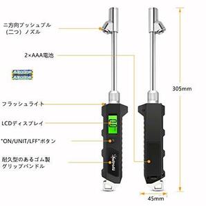 AstroAI エアゲージ タイヤゲージ デジタル 空気圧ゲージ 自動車 カー バイク トラック 自転車 用品 1585KPA 日本語説明書付きの画像2